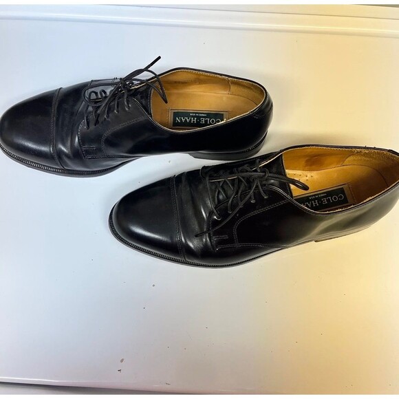 Cole Haan Mens Black Dress Shoes main image 4